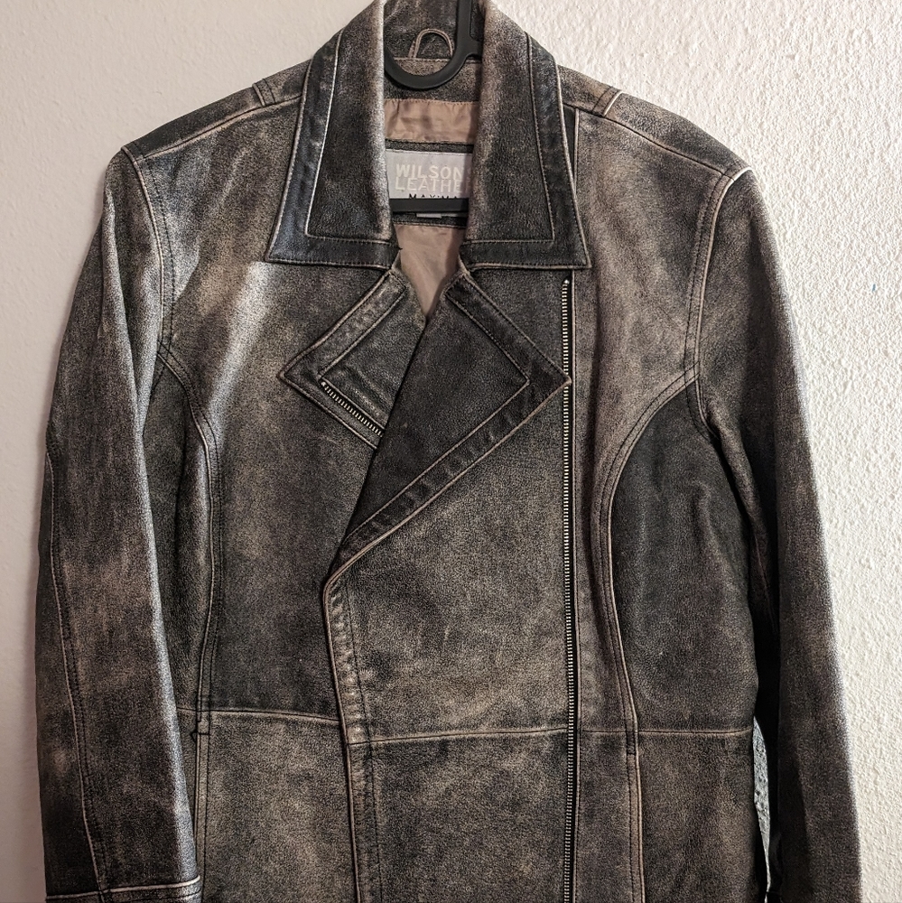 Authentic Vintage Y2K Leather Jacket